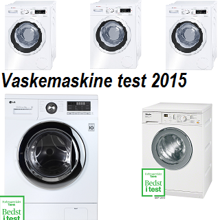 Vaskemaskine test 2016 – De bedste 5 vaskemaskiner
