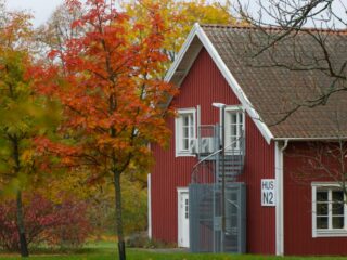 nødgenerator hus